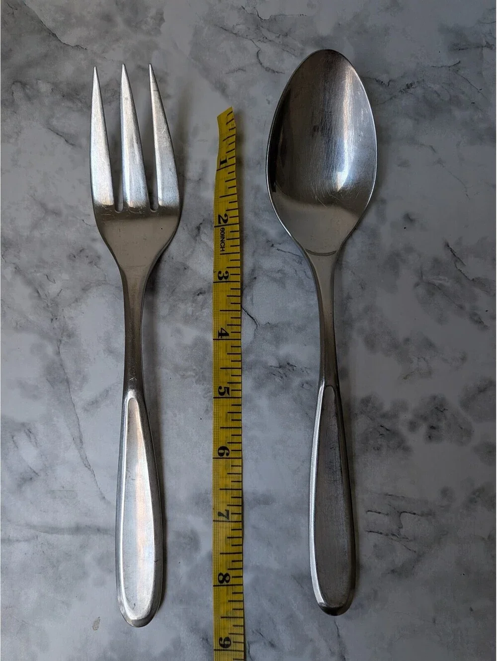 Splendide Serving Spoon & Meat Fork 18/10 Stainless Steel Korea
